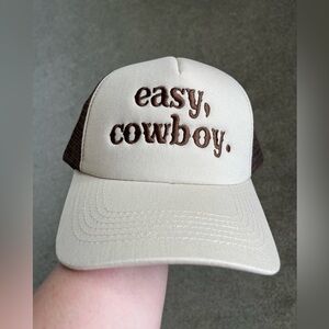 NWOT Worn West Easy Cowboy Baseball Hat